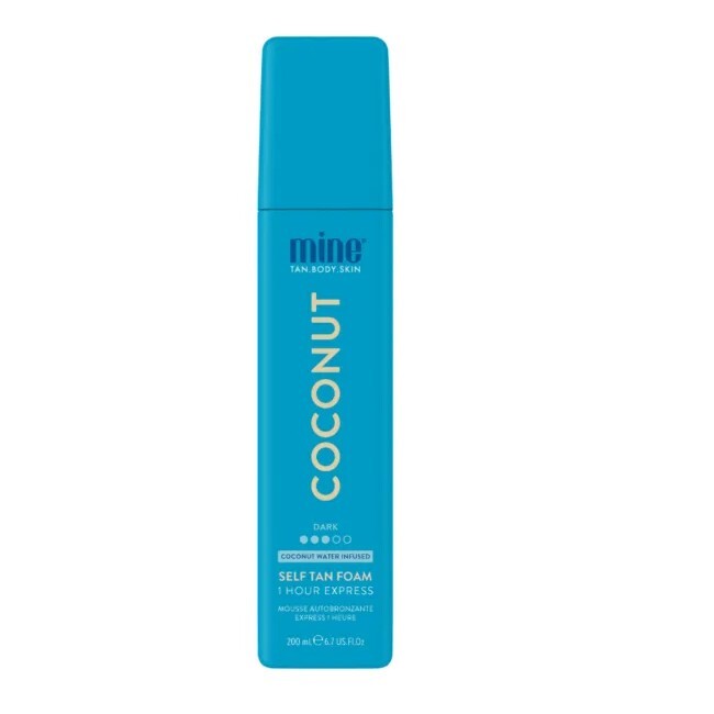 Minetan Coconut Self Tan Foam 1 Hour 200 Ml