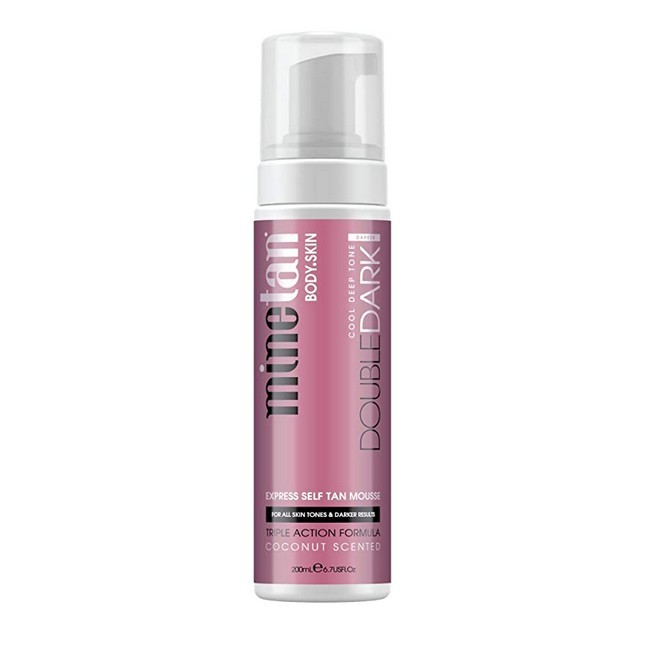 Minetan Double Dark Express Self Tan Mousse 200 Ml