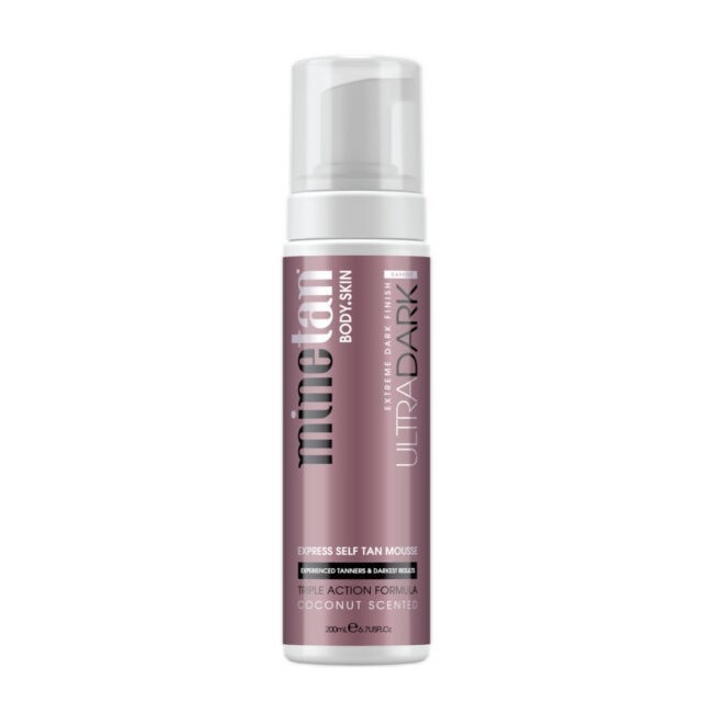 Minetan Ultra Dark Express Self Tan Mousse 200 Ml