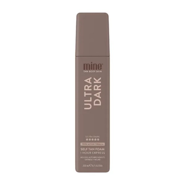 Minetan Ultra Dark Self Tan Foam 1 Hour Express 200 Ml