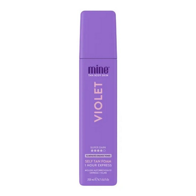 Minetan Violet Self Tan Foam Color Base 200 Ml