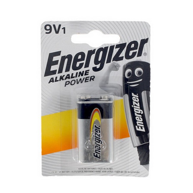 Mix Energizer Alkaline Power Batteri 9v 6lr 61 1 Stk