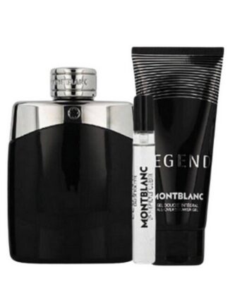 Montblanc   Legend Eau De Toilette Gaveæske   100 Ml   7 5 Ml   Shower Gel