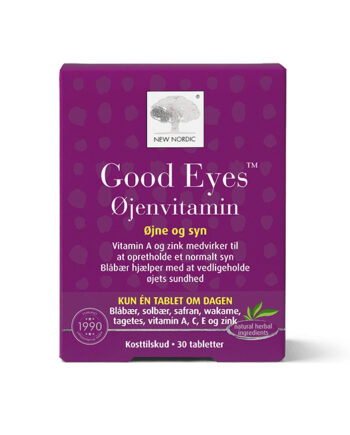 New Nordic   Good Eyes øjenvitamin   30 Stk