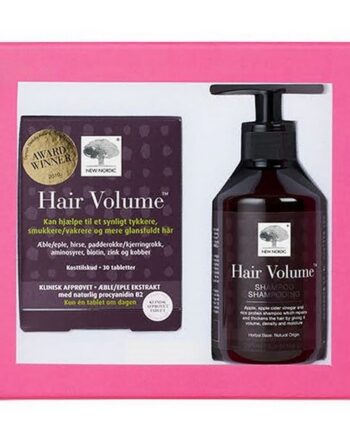 New Nordic   Hair Volume Gaveæske Shampoo   Tabs 30 Stk