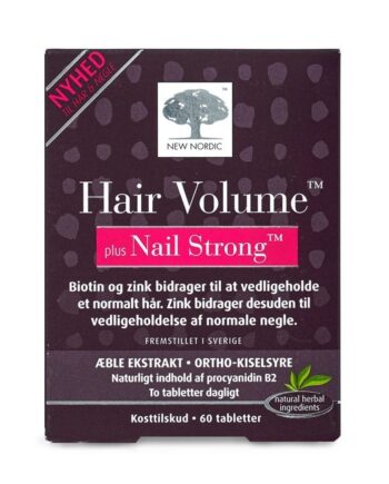 New Nordic   Hair Volume Plus Nail Strong   60 Stk