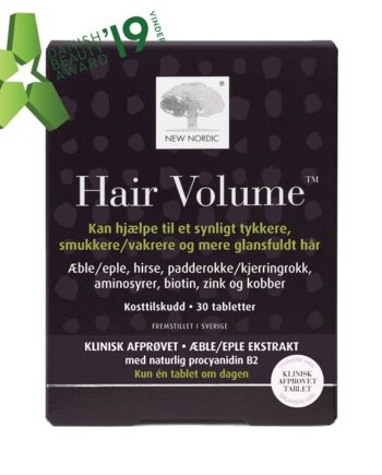 New Nordic   Hairvolume   30 Tabs