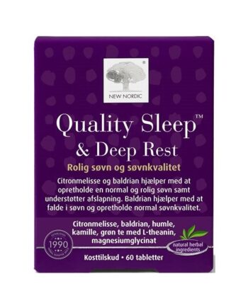 New Nordic   Quality Sleep Deep Rest   60 Tabs