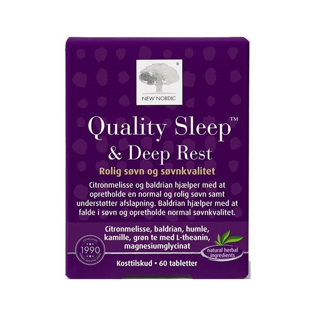 New Nordic Quality Sleep Deep Rest 60 Tabs