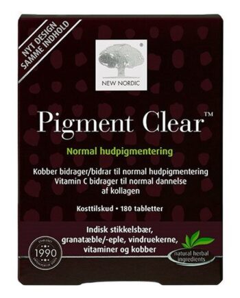 New Nordic   Skin Care Pigment Clear 180 Stk