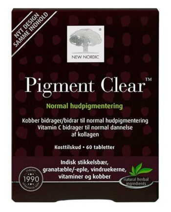 New Nordic   Skin Care Pigment Clear 60 Stk