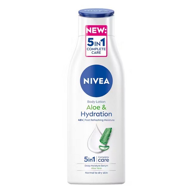 Nivea Body Lotion 5 In 1 Aloe Vera 48 Hr 400 Ml
