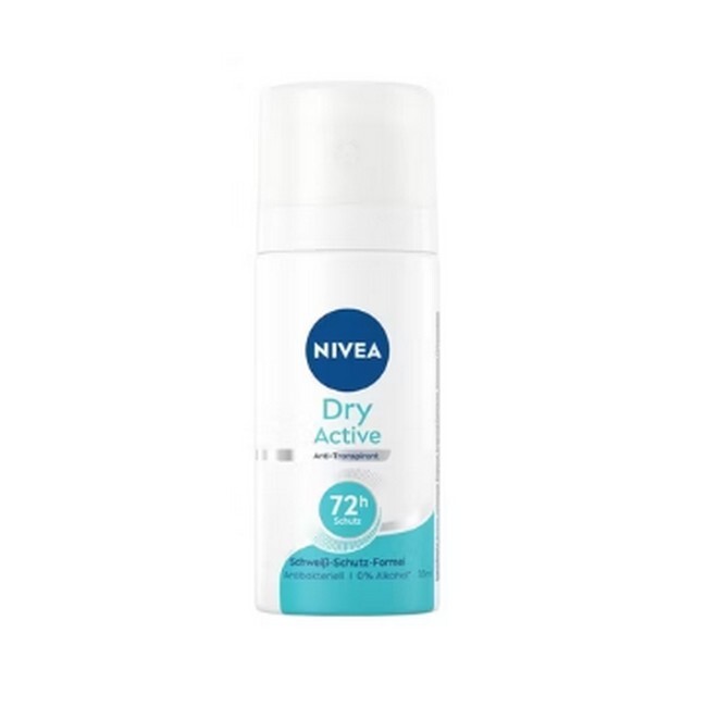Nivea Dry Active Deodorant Spray 35 Ml Travel Size