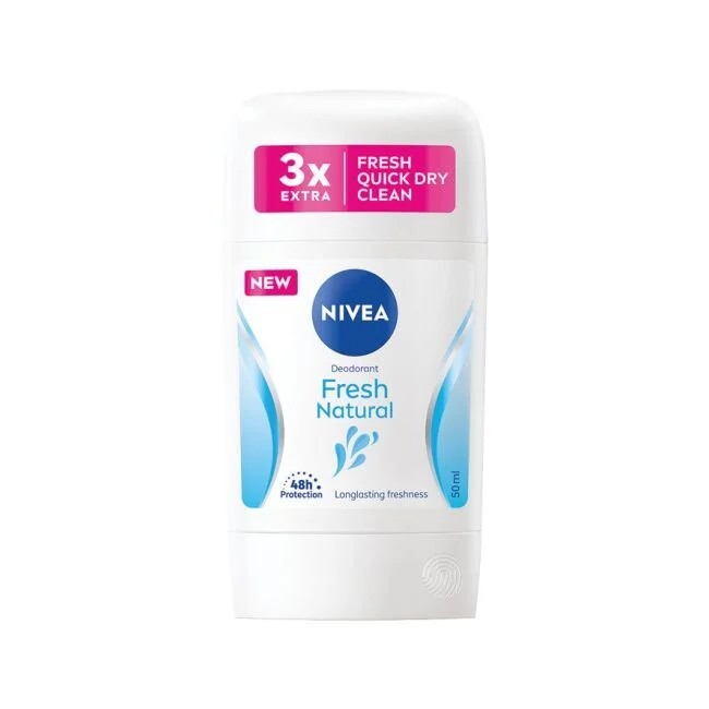 Nivea Fresh Natural 48h Deodorant Stick 50 Ml