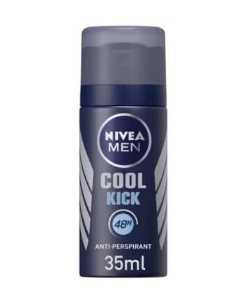 Nivea   Men Cool Kick 48hr Deodorant Spray   35 Ml   Travel Size
