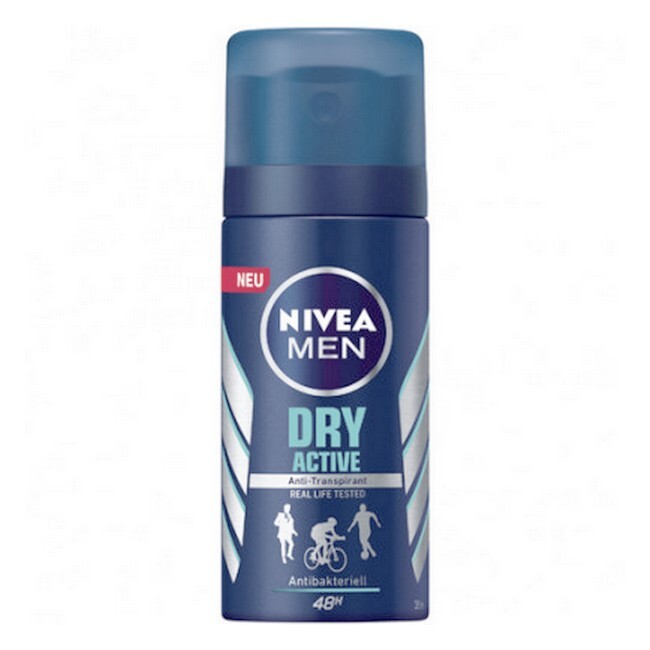 Nivea Men Dry Active Deodorant Spray 35 Ml