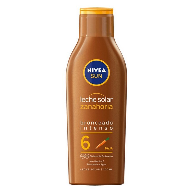 Nivea Sun Intense Bronze Lotion Caroten Spf6 200 Ml
