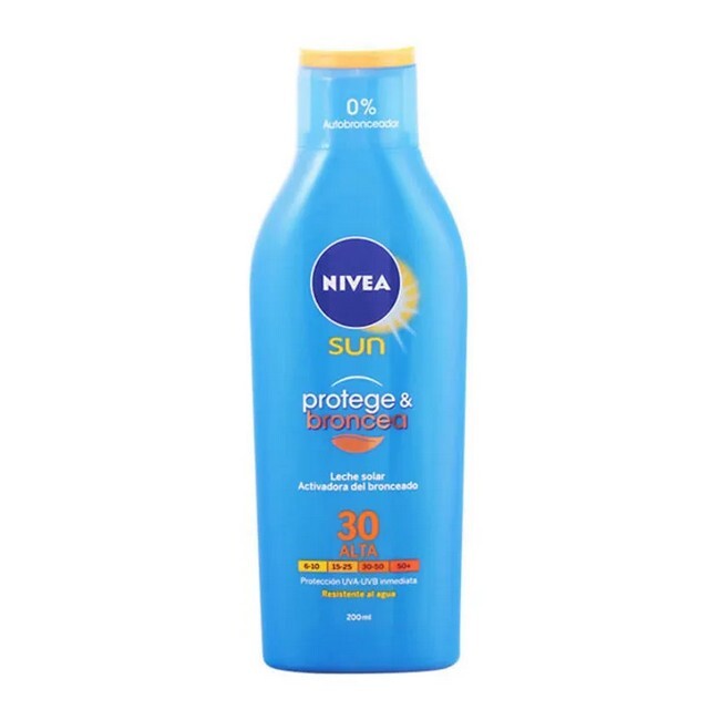 Nivea Sun Protect Bronze Cream Spf30 200 Ml