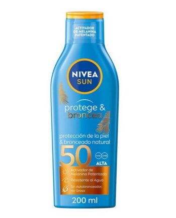 Nivea   Sun Protect   Bronze Lotion Spf50   200 Ml