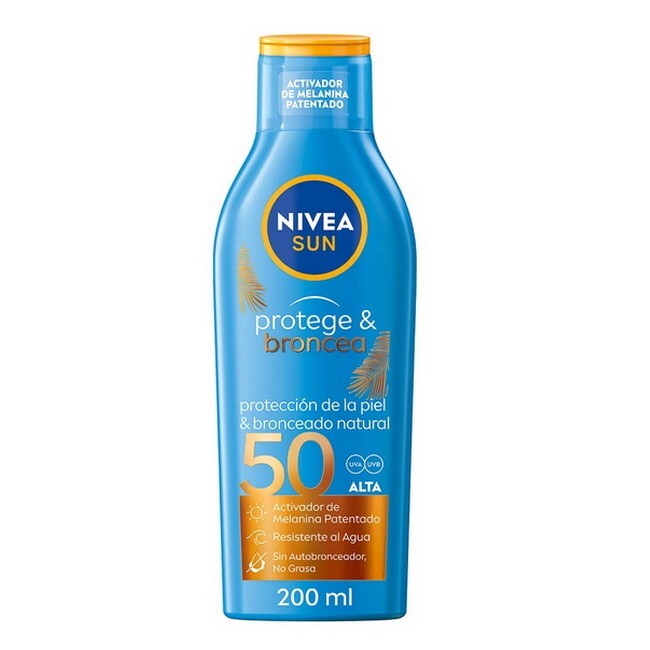 Nivea Sun Protect Bronze Lotion Spf50 200 Ml