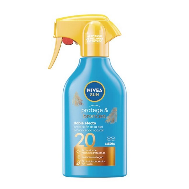 Nivea Sun Protect Bronze Spray Spf20 270 Ml