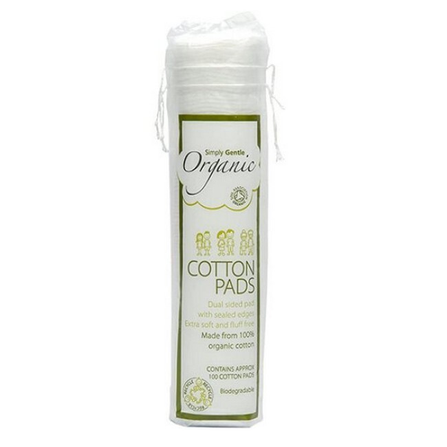 Beauty Organic Vatrondeller 100 Stk