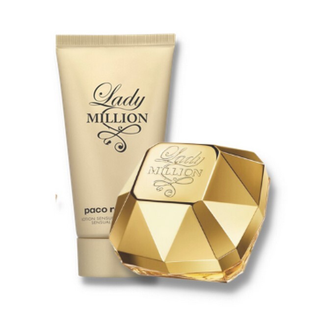 Paco Rabanne Lady Million Eau De Parfum Sæt 50 Ml Edp Body Lotion