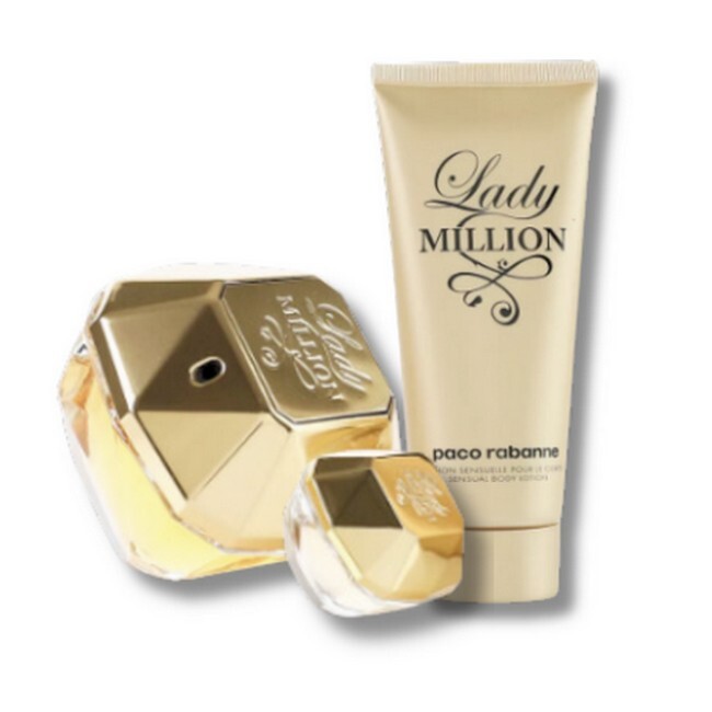 Paco Rabanne Lady Million Gaveæske 80 Ml Edp Mini ? Body Lotion