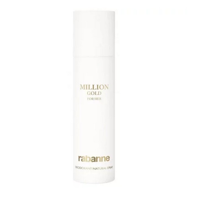 Paco Rabanne Million Gold For Her Deodorant Spray 150 Ml