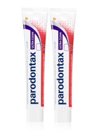 Parodontax   Ultra Clean Tandpasta Duo Pakke   2 X 75 Ml