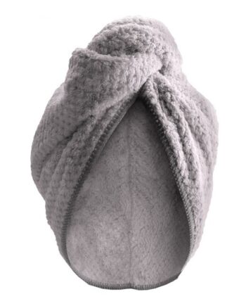 Parsa Beauty   Mikrofiber Hair Turban Grey