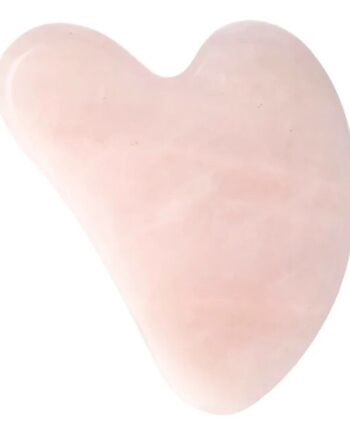 Parsa Beauty   Nature Love Face Gua Sha Rosa Quartz