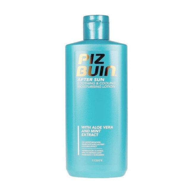 Piz Buin Aftersun Soothing Cooling Moisturizing Lotion 200 Ml