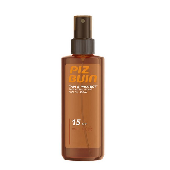 Piz Buin Tan Protect Tan Intensifying Sun Oil Spray Spf15 150 Ml