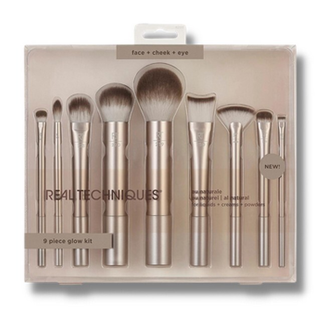 Real Techniques Au Naturel Complete Brush Kit Makeupbørstesæt