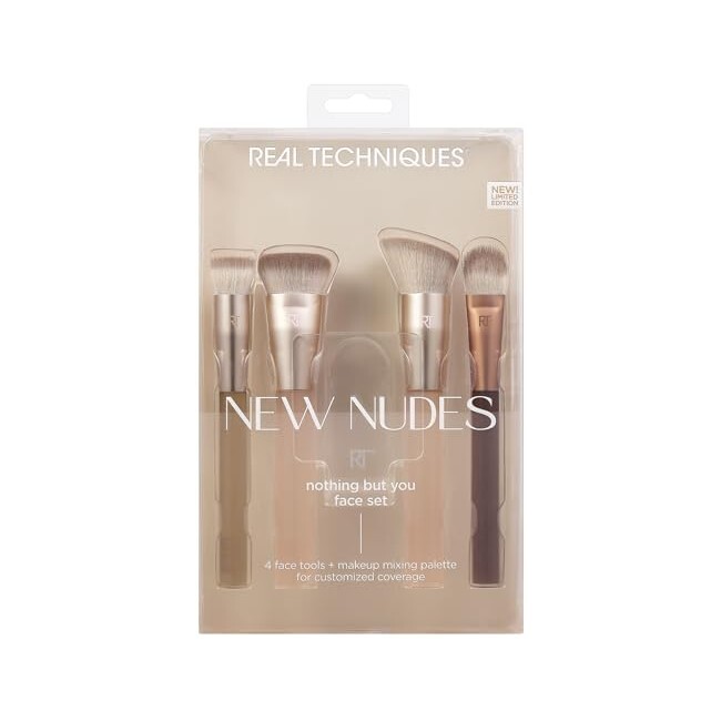 Real Techniques New Nudes Nothing But Your Face Set