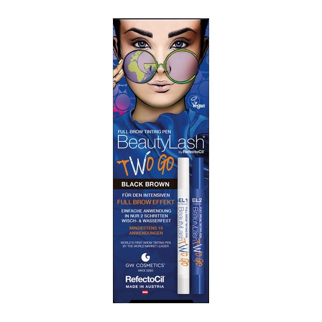 Refectocil Beauty Lash Two Go Eyebrow Tint Black Brown
