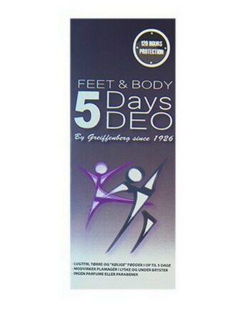 Safety5   5 Days Deo Feet   Body Deodorant   32 Ml