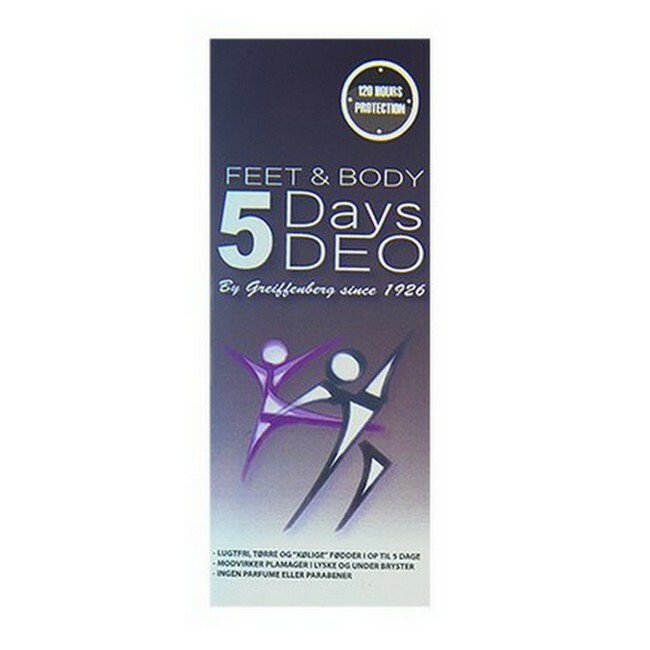 Safety5 5 Days Deo Feet Body Deodorant 32 Ml