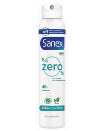Sanex   Zero Deodorant Spray Extra Control   200 Ml