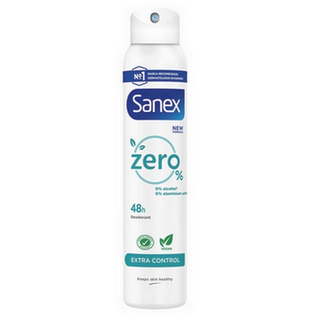 Sanex Zero Deodorant Spray Extra Control 200 Ml