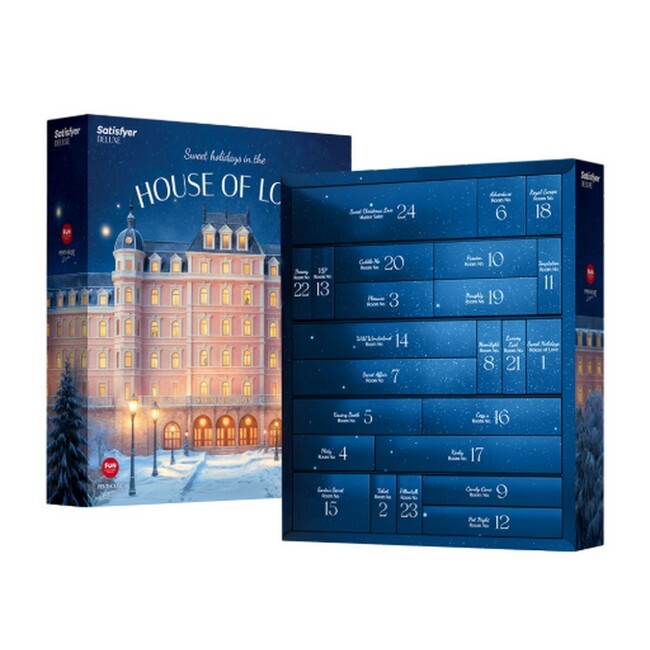 Satisfyer Advent Calendar 2025 Deluxe Erotisk Julekalender 24 Låger