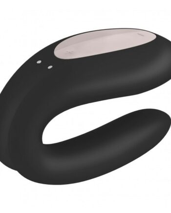 Satisfyer   Double Joy Vibrator Black