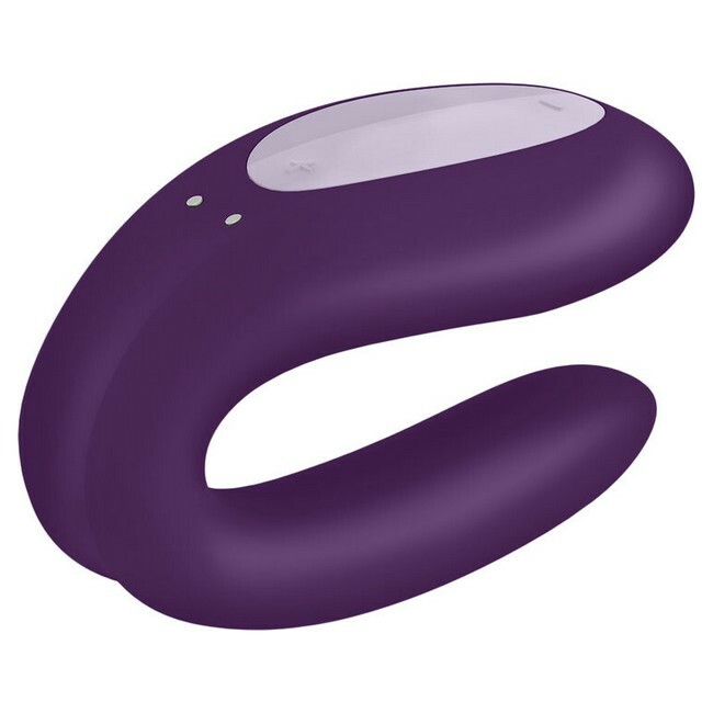 Satisfyer Double Joy Vibrator Violet