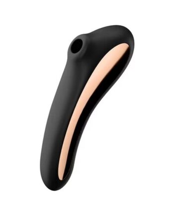 Satisfyer   Dual Kiss Air Pulse Vibrator Black   Gold
