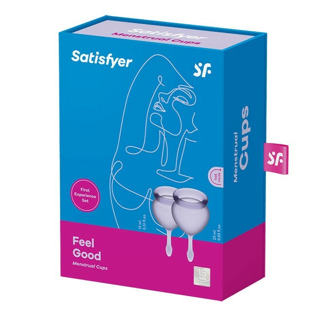 Satisfyer Feel Good Menstruationskop Lilla