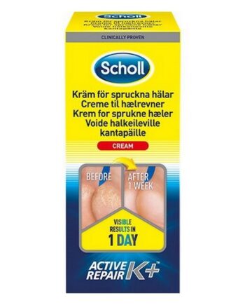 Scholl   Creme Til Hælrevner Active Repair K    120 Ml