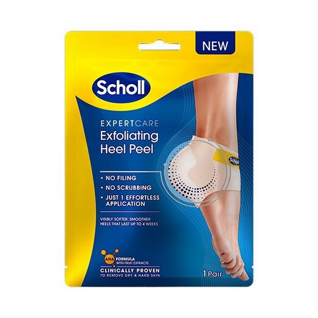 Scholl Expertcare Exfoliating Heel Mask 1 Par