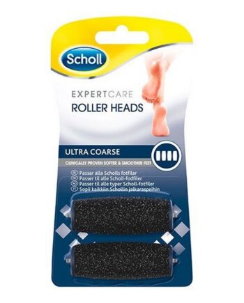 Scholl   Expertcare Roller Heads Extra Coarse 2 Pak