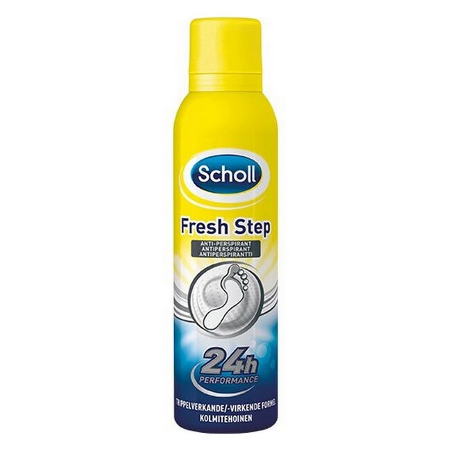 Scholl Fresh Step Anti Perspirant Foot Spray 150 Ml